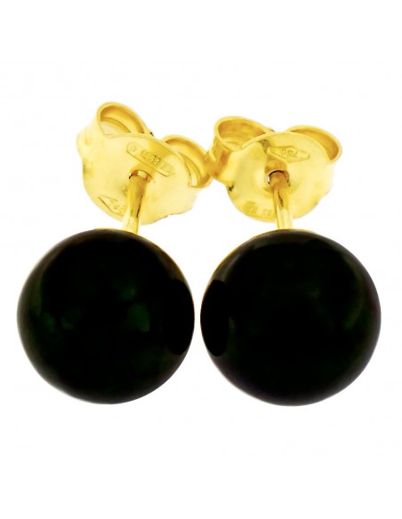 Acquista Orecchini perle 6 - 6.5mm classe AAA con montatura in Oro 18kt Miyu Pearl  su Jikan