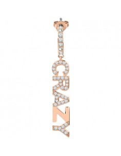 Acquista Orecchino singolo Donna Exigo mod LPS02ARQ89 in Ottone colore Oro rosa 8033288872900 su Jikan 2