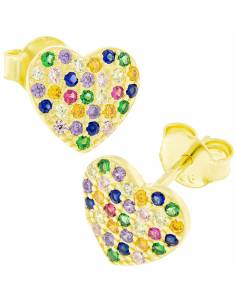Acquista Orecchini Donna in Argento 925 / Zirconi - Gioielli Miyu Bijoux collezione Silver colore Multicolore  su Jikan