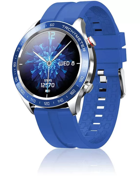 Acquista Smartwatch Uomo in Silicone David Lian Londra DL112 Blu