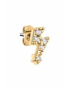 Acquista Monorecchino Ottone Oro con zirconi bianchi La Petite Story LPS02ARQ01 8033288873792 su Jikan