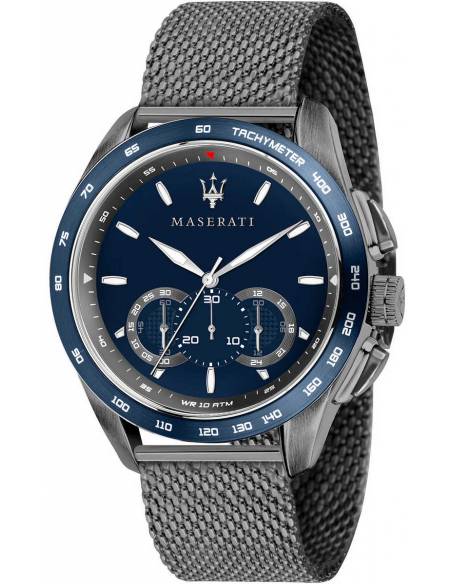 Orologio Cronografo Uomo in Acciaio Maserati