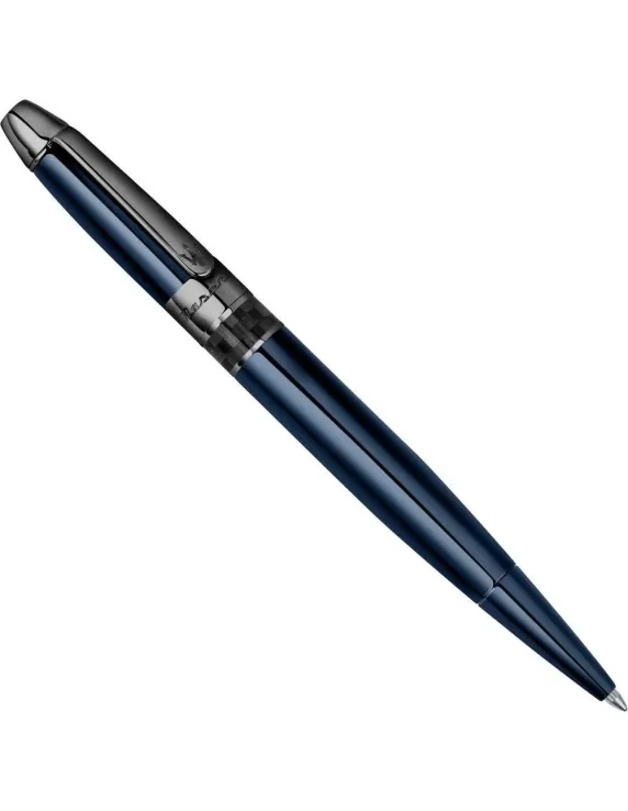 Penna a sfera Unisex Blu / Nero Maserati