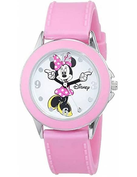 Orologio Bambina Disney Mickey Mouse Minnie Silicone Solo tempo MN1442 Rosa