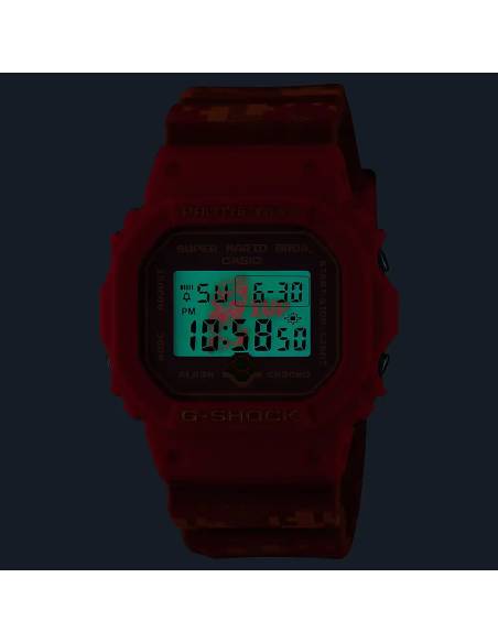 Acquista Orologio Uomo Casio G-SHOCK in Resina Super Mario limited Multifunzione DW-5600SMB-4ER Marrone 4549526329371 su Jikan