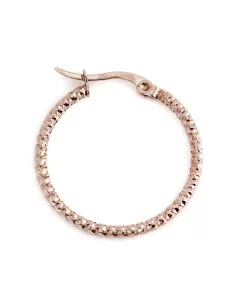 Acquista Orecchino Acciaio cerchio 26mm martellato Marlù Donna Icons 2OR0070R 99175900 su Jikan