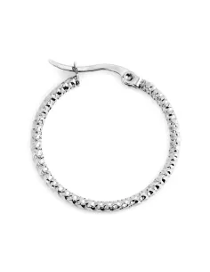 Acquista Orecchino Acciaio cerchio 26mm martellato Marlù Donna Icons 2OR0070 99175887 su Jikan