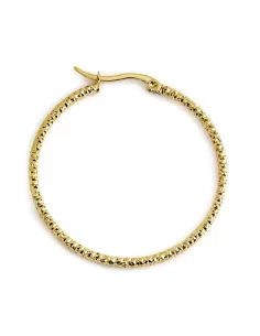 Acquista Orecchino Acciaio cerchio 42mm martellato Marlù Donna Icons 2OR0069G 99175870 su Jikan