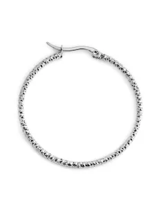 Acquista Orecchino Acciaio cerchio 42mm martellato Marlù Donna Icons 2OR0069 99175863 su Jikan