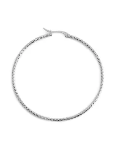 Acquista Orecchino Acciaio cerchio 60mm martellato Marlù Donna Icons 2OR0068 99175849 su Jikan
