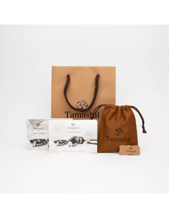 Acquista Bracciale Pietra Tibetano Giada verde acqua Tamashii Unisex 1 giro BHS900-200 2100000044481 su Jikan