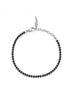 Acquista Bracciale tennis DESIDERI acciaio, cornetto porta fortuna Brosway Donna BEI014 8053851514099 su Jikan