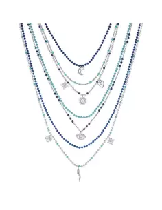 Acquista Collana CHANT a sette fili acciaio con pendenti vari Brosway Donna BAH57 8053851540203 su Jikan