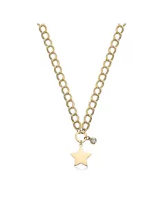 Acquista Collana Donna S'Agapõ SYL20 Acciaio My Love Oro Stella E Cristallo 8053851570651 su Jikan