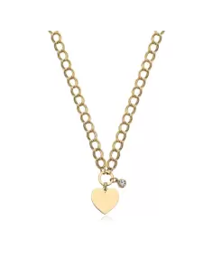 Acquista Collana Donna S'Agapõ SYL10 Acciaio My Love Oro e Cuore 8053851570637 su Jikan