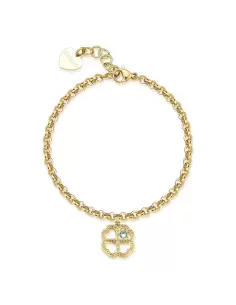 Acquista Bracciale Donna S'Agapõ SKT46 Acciaio Lucky Light Finitura Pvd Oro 8053851566463 su Jikan
