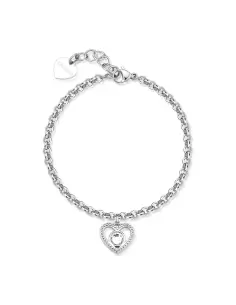 Acquista Bracciale Donna S'Agapõ SKT41 Acciaio Lucky Light Cuore E Cristalli 8053851566418 su Jikan