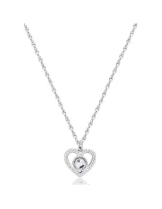 Acquista Collana Donna S'Agapõ SKT35 Acciaio Lucky Light Cuore E Cristallo 8053851566357 su Jikan