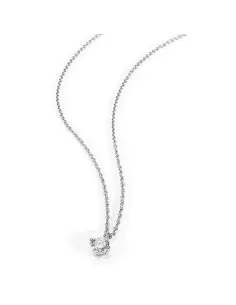 Collana Donna Acciaio Morellato SAVL01 Doppio Filo Cane e Cuore Acciaio