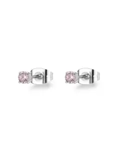 Orecchini Donna S'Agapõ Acciaio Lobo Zircone Viola SDZ52