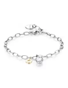 Bracciale Donna S'Agapõ Acciaio Cristallo Stella SKT18