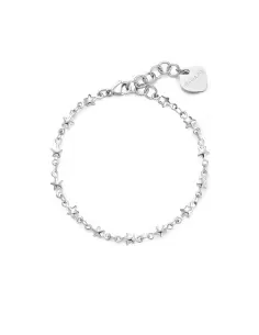 Bracciale Donna S'Agapõ Acciaio Catena Stelle SHK94